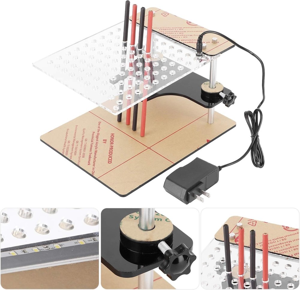 BDM Frame Set, BDM Frame Board Assembly with 4pcs Probe Pin Vehicle Accessor...