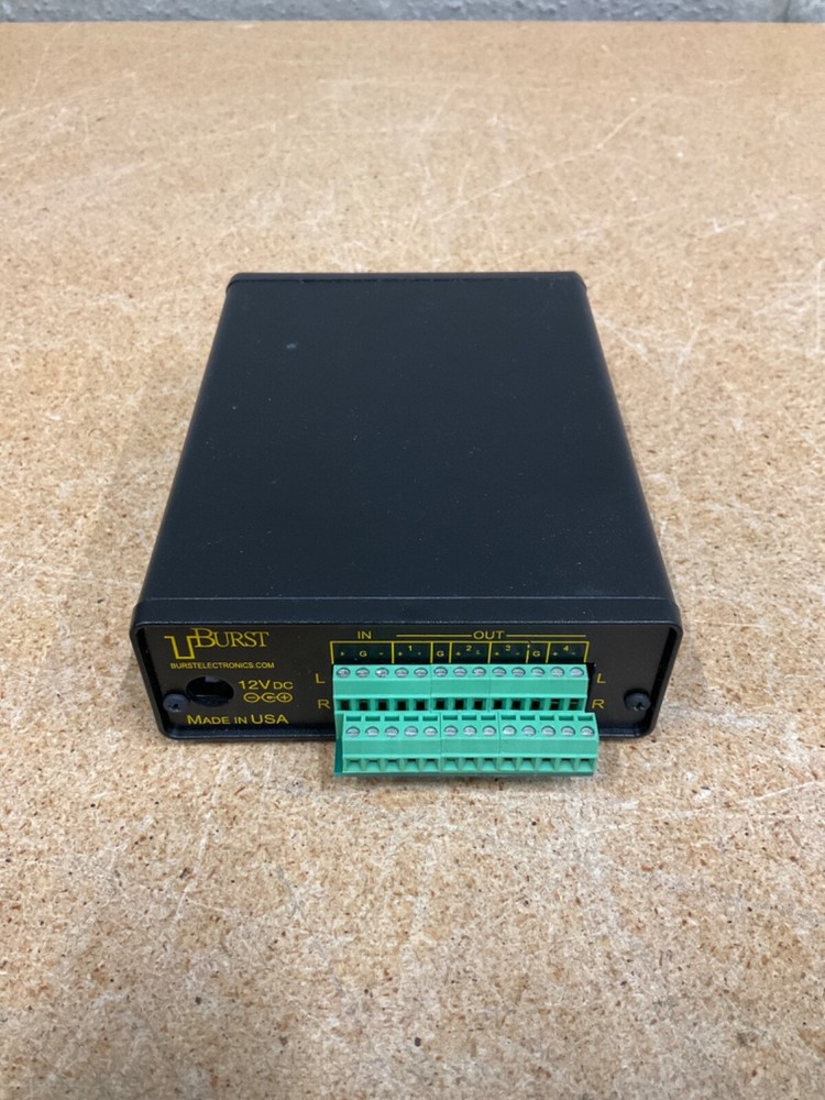 Burst Electronics ADA-4B Balanced Audio Distribution Amplifier