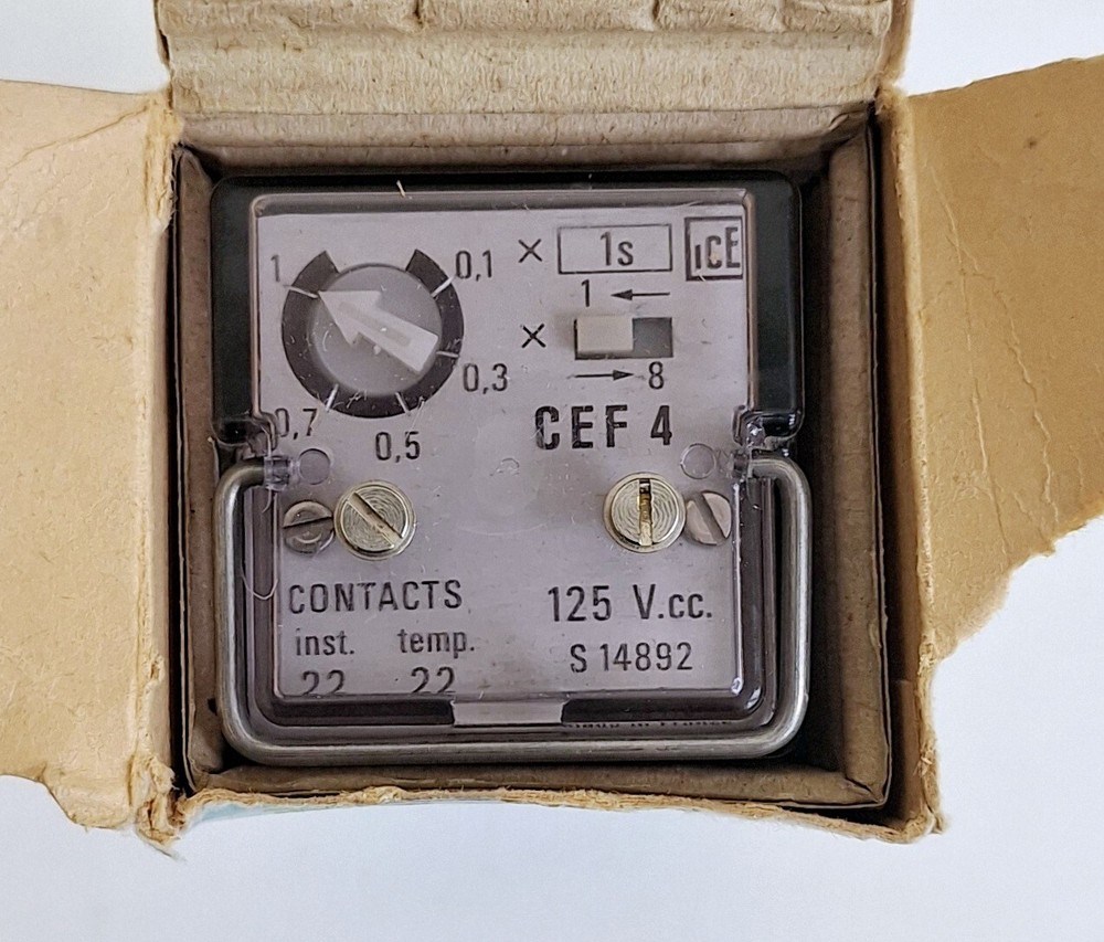 ICE CEF4 Adjustable Timer Relay