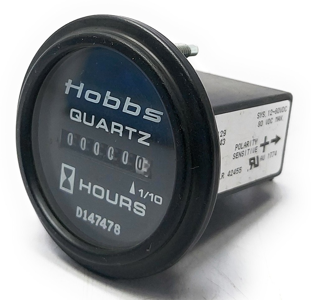 Hobbs Quartz D147478 Analog Meter Balck