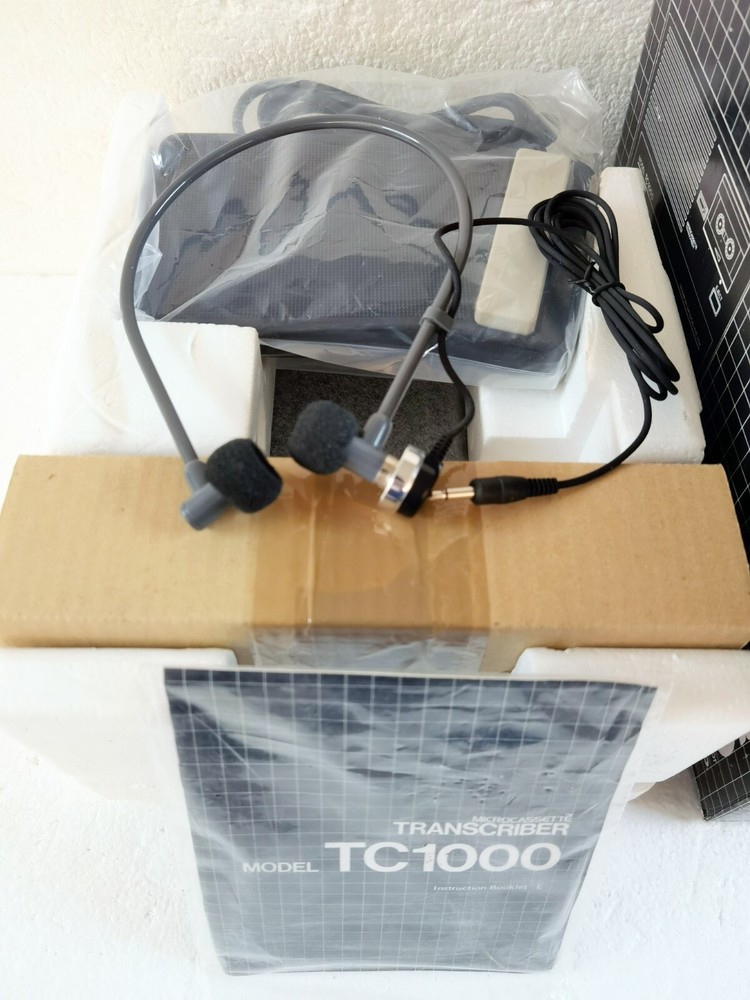 Olympus Pearlcorder TC1000 Microcassette Transcriber