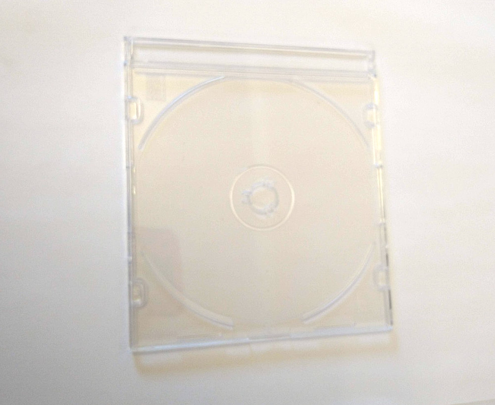 1070Q CD Clear Plastic Slimline 200 Pieces
