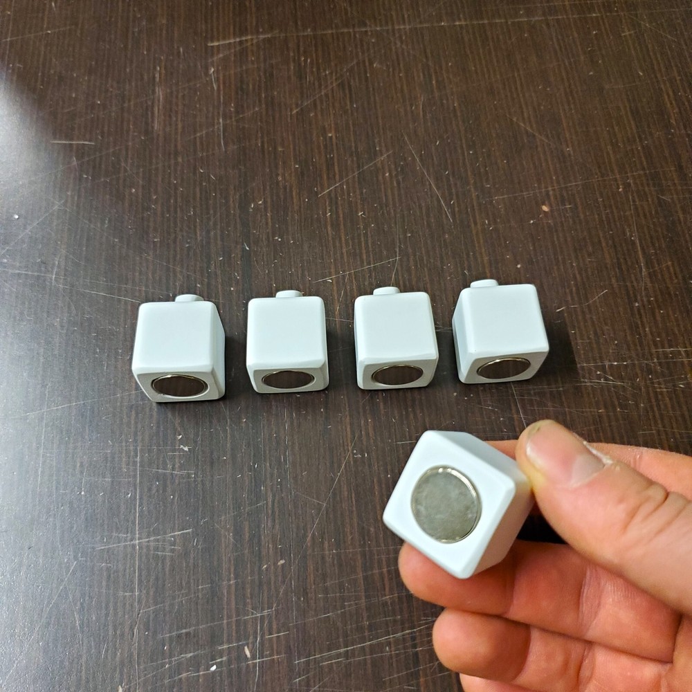 [SET OF 5] Magnetic False Nail Tip Solid Practice Display Stand Rest Holders NEW
