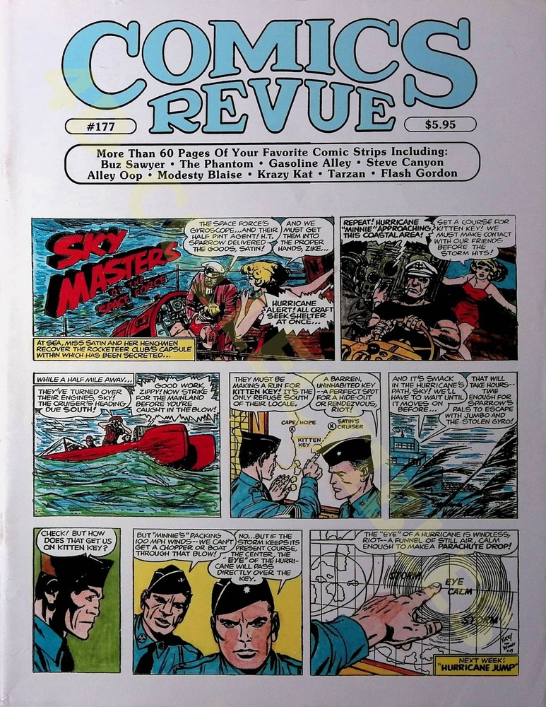 Comics Revue Magazine Issue #177 Manuscript Press Comic Strips