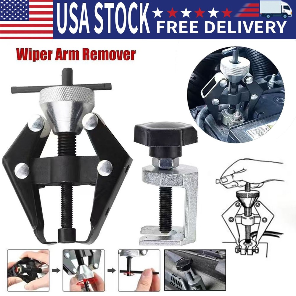 Auto Car Windscreen Windshield Wiper Blade Arm Puller Removal Remover Kit Tool