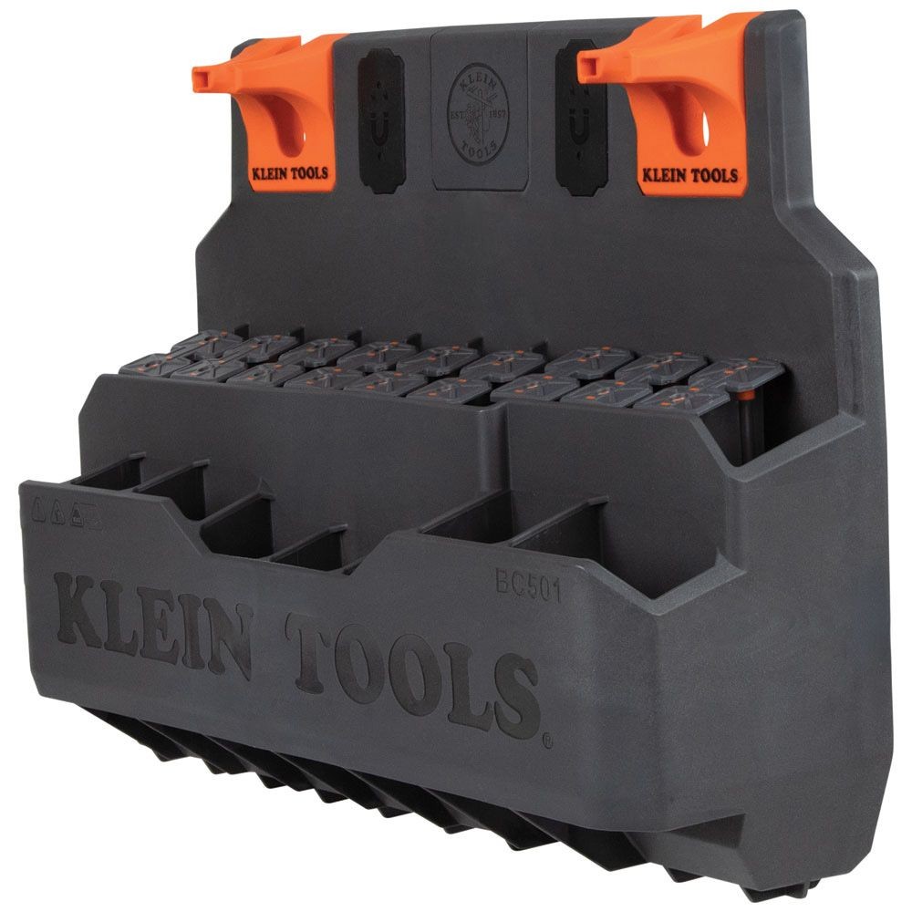 Klein Tools BC501S Hard Tool Storage Module S-Hook Bucket Work Center 18 Comp