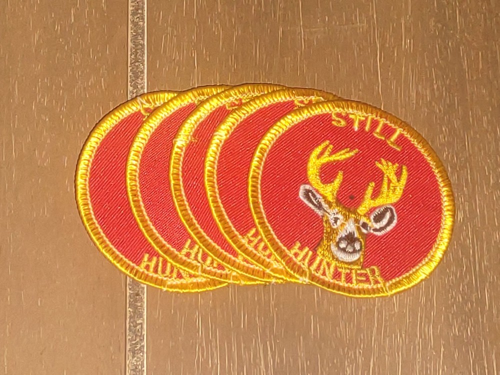 New Still Hunter Deer Hunting Patch Badge