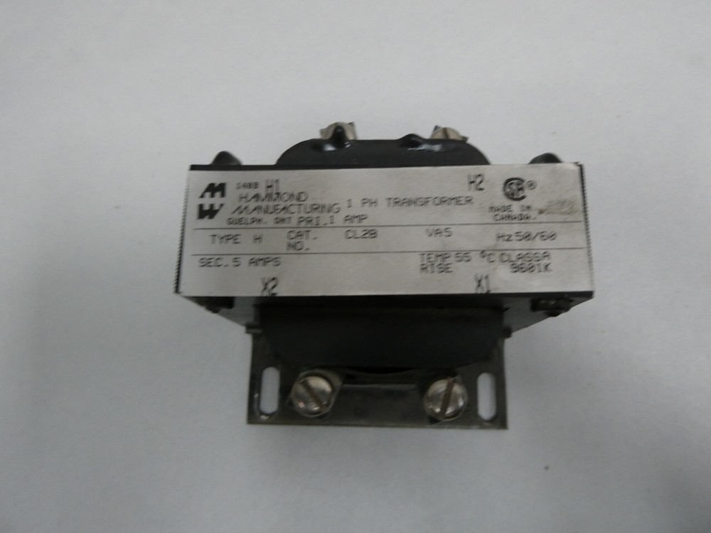 Hammond CL2B Voltage Transformer 1a 5a 1ph 5va
