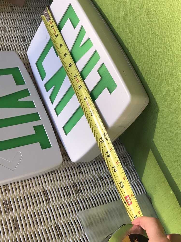 Lithonia Lighting Quantum Thermoplastic LED Emergency Exit Sign