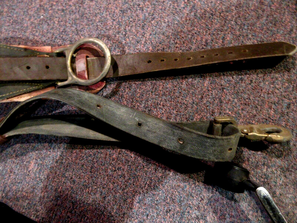 Vintage Pole Climbing Belt 41-46"