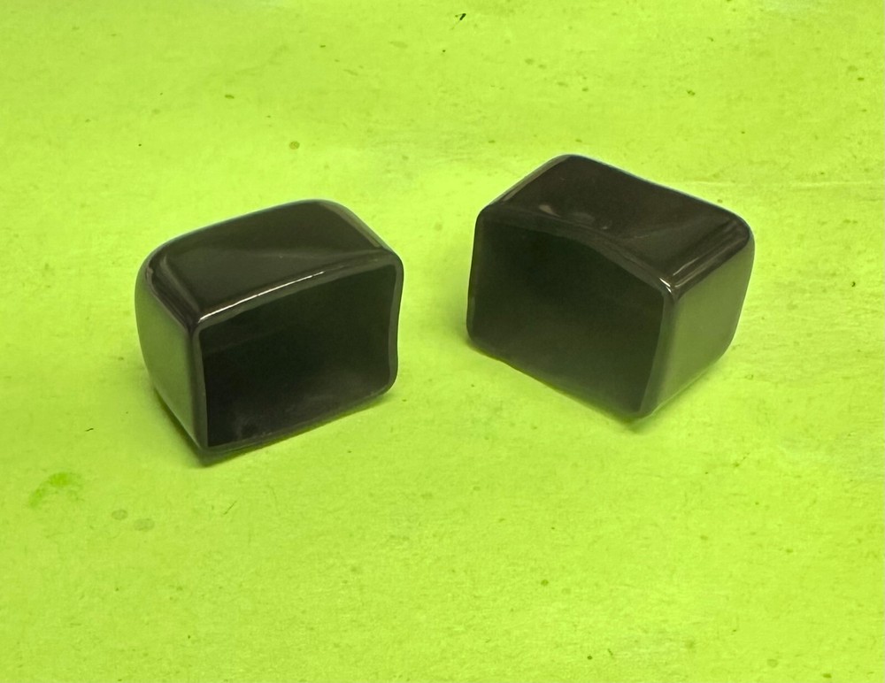 WESTGATE CHNL LED CHANNEL END CAPS 2-PACK RUBBER