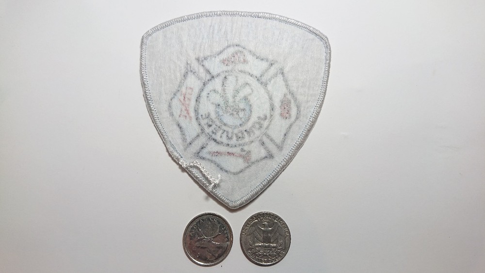 Jonquiere Incendie Fire Department Patch Badge Crest