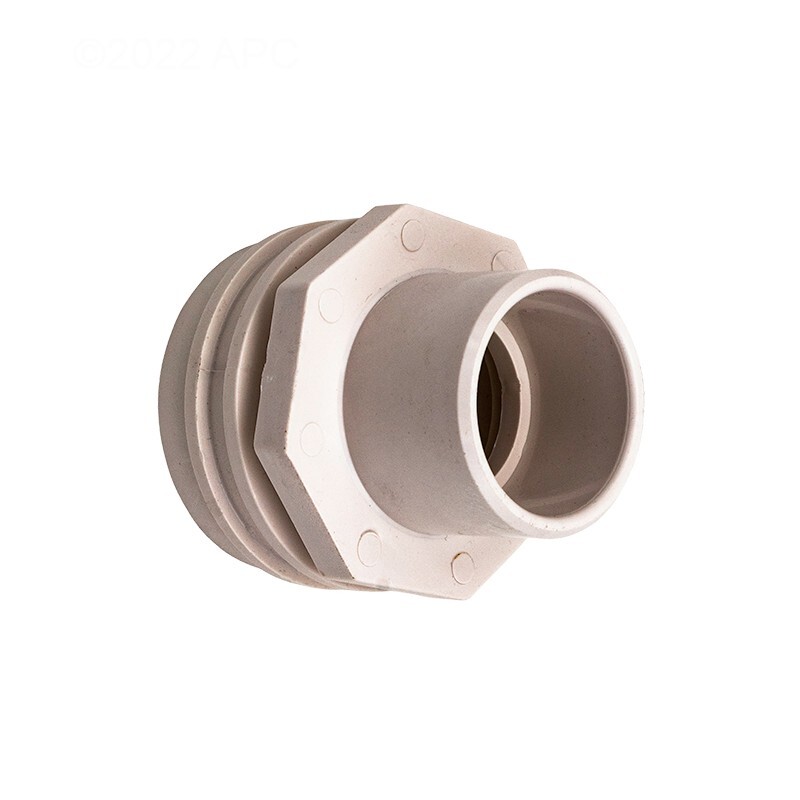FLUSH MOUNT RETURN FTG W/ PLASTER PLUG 1" SOCKET WATERWAY
