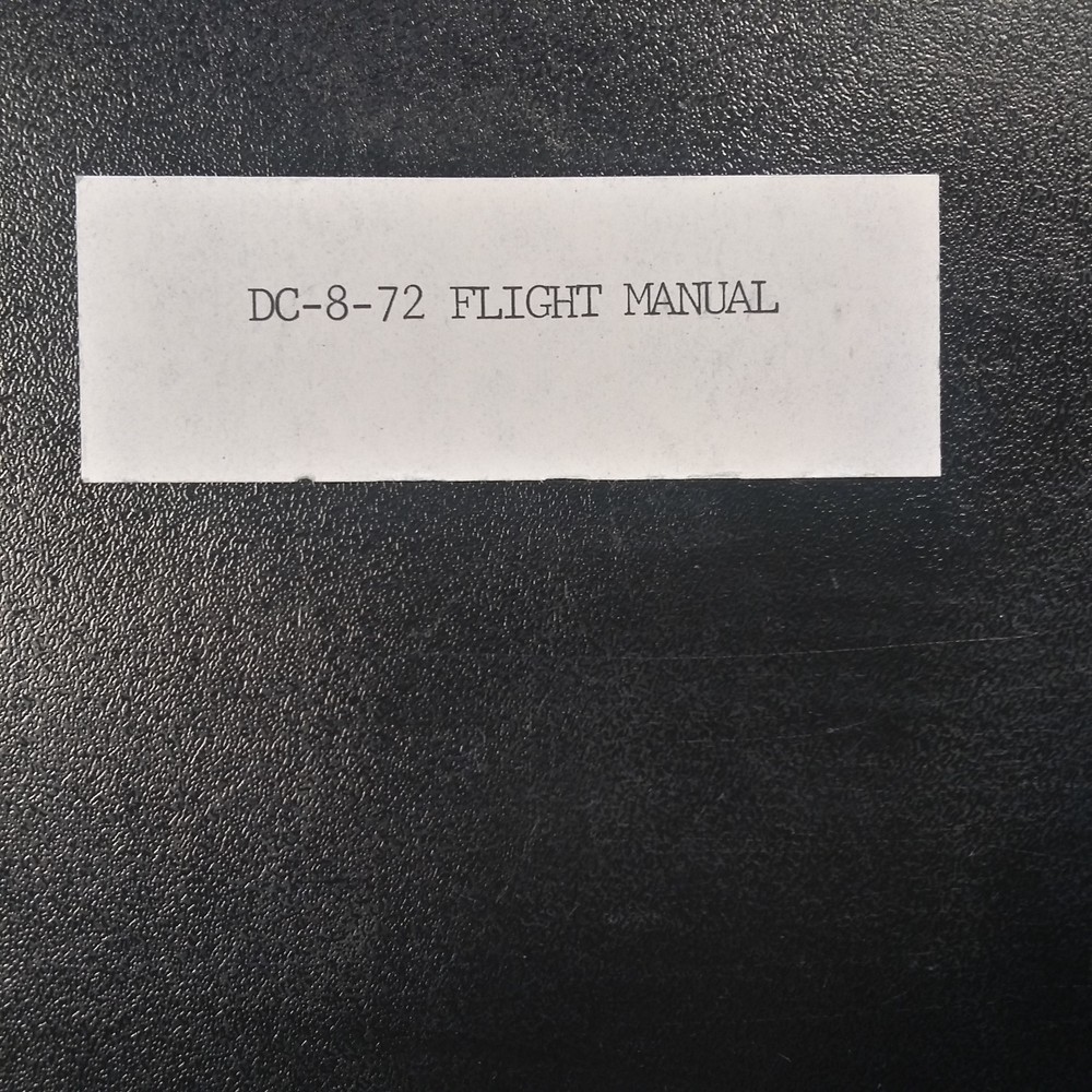 Douglas DC-8-72 Airplane Flight Manual
