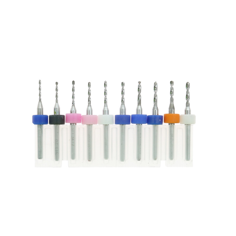 Miniature PCB Drill Bits Tungsten Steel Bits Engraving Drill Bits 0.5mm-3mm