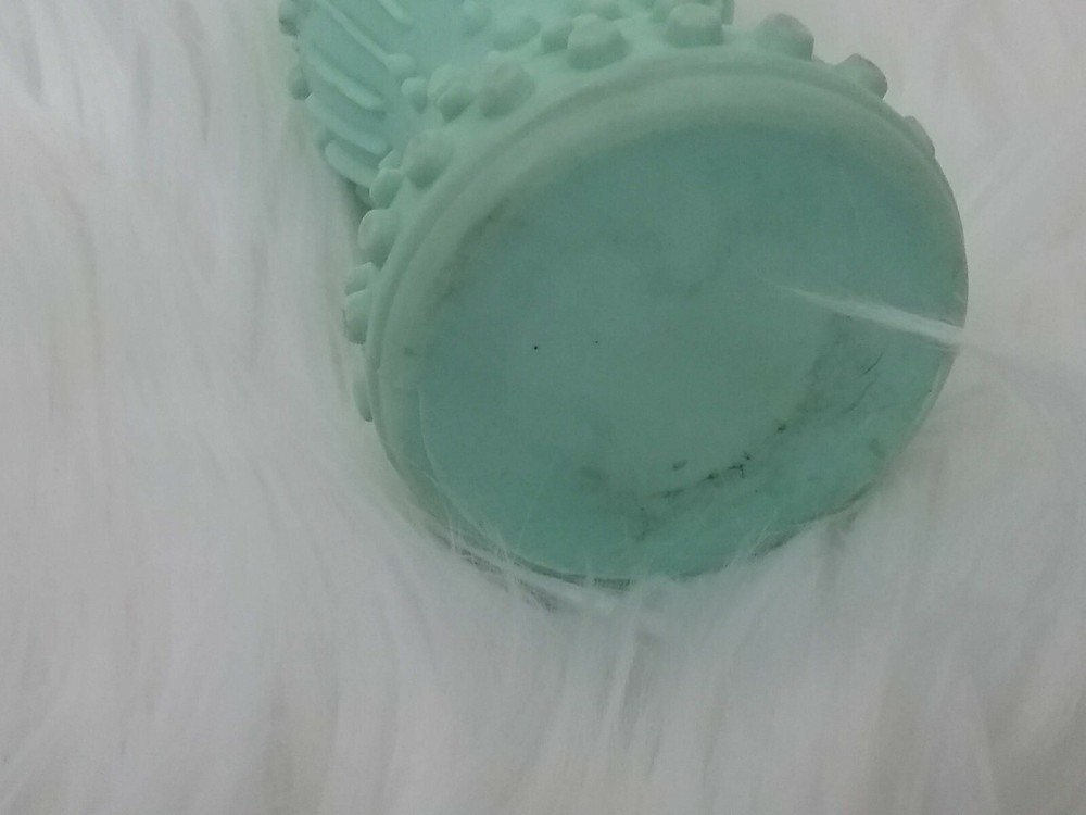 Vintage Textured Pattern Roller Stamp Mint Green