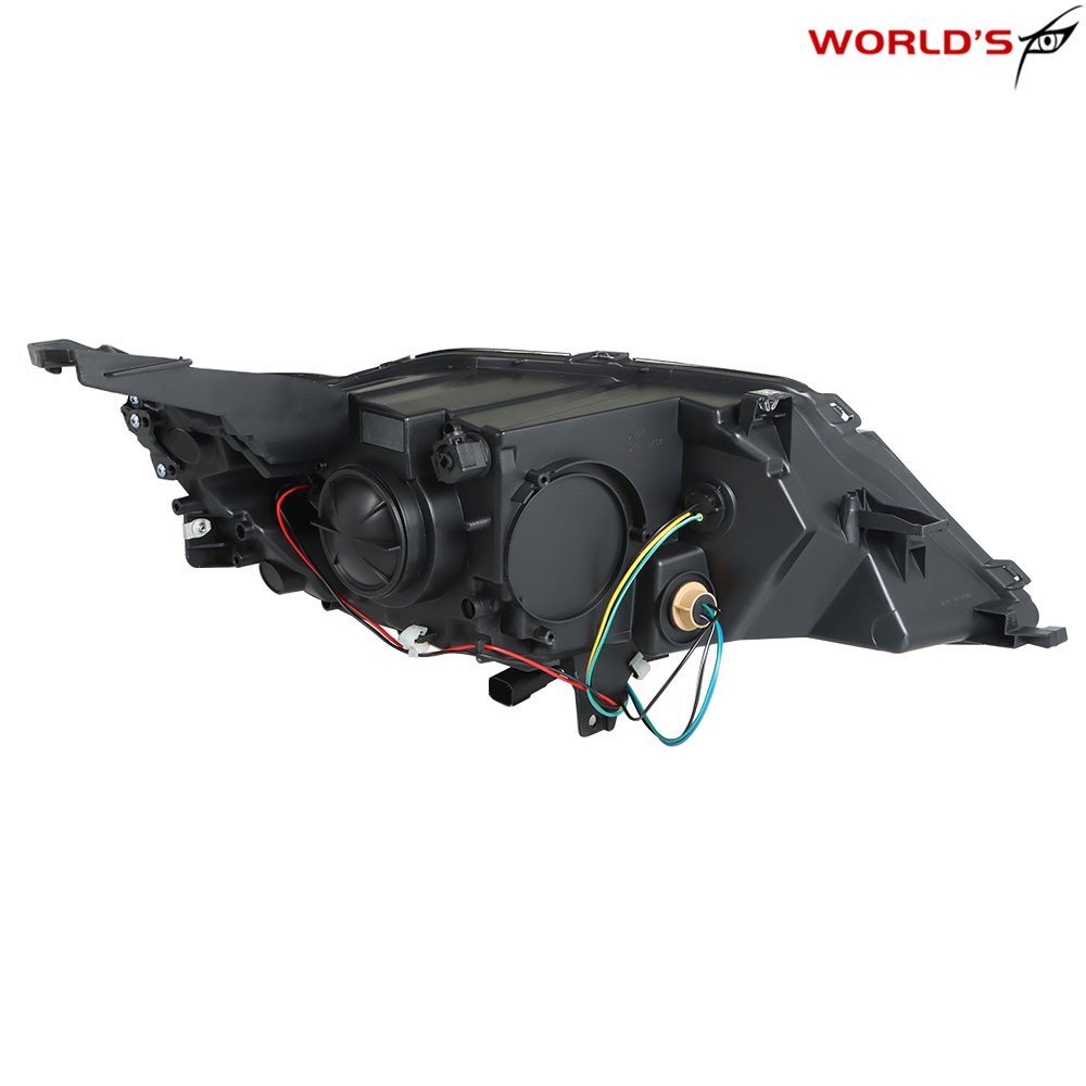 For 2015-2020 Chevrolet Impala Headlights Halogen Type Black Housing Right&Left