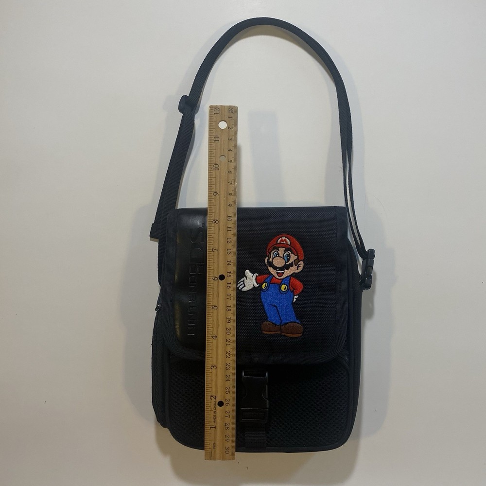 Nintendo DS Super Mario Bros Carry Case With Strap Black