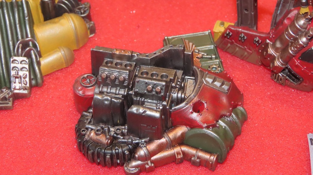 Warhammer 40k Kill Team Ork Terrain Sprues Orks Scenery Painted Games Workshop