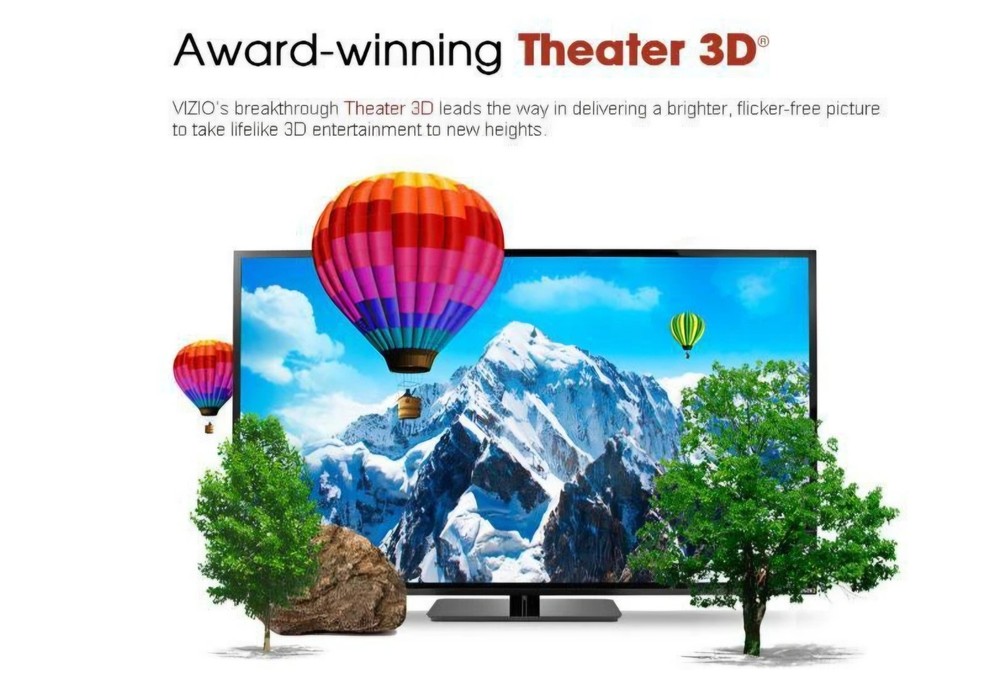VIZIO Theater 3D Glasses