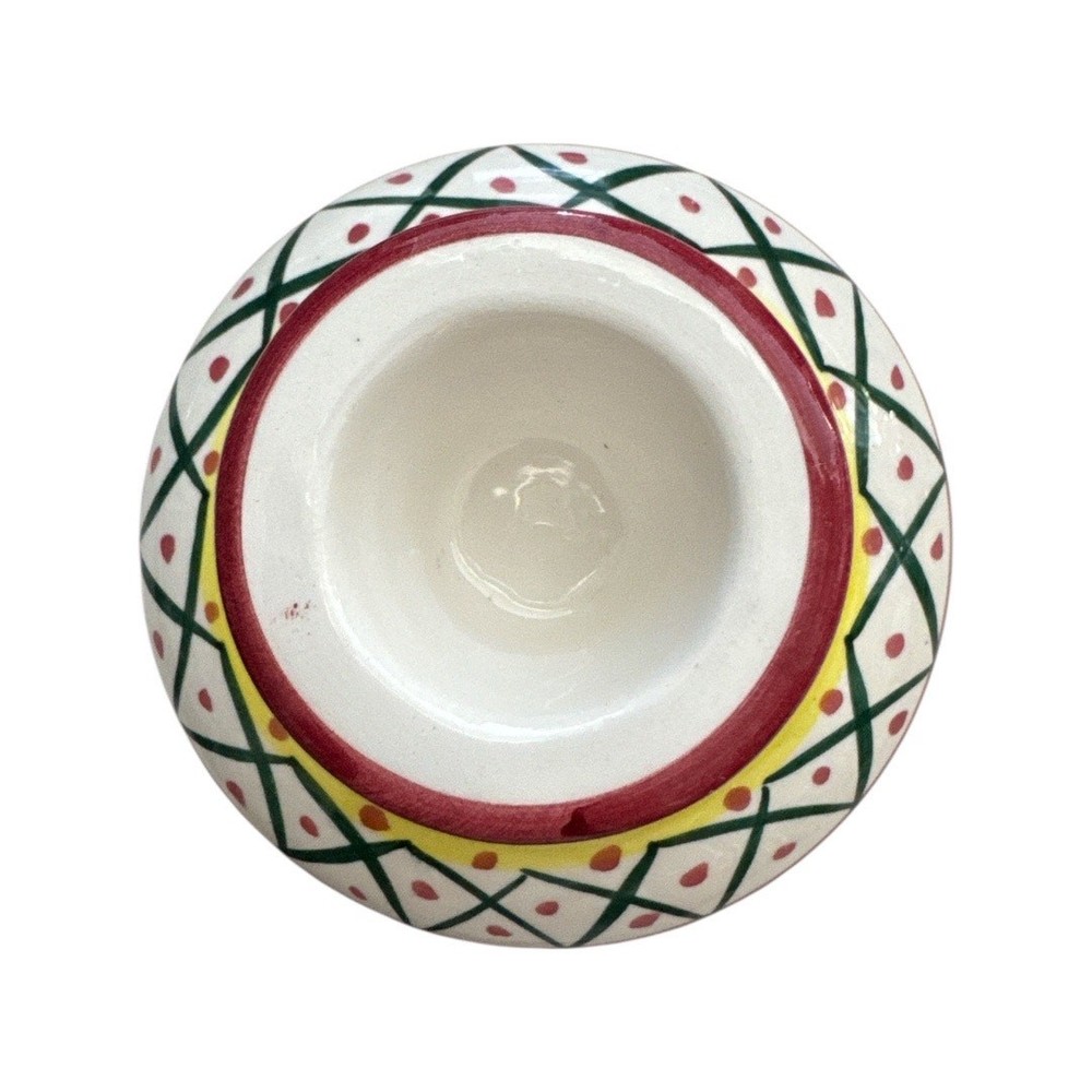 Colorful Boho Unique 3” Tall Candle Holder