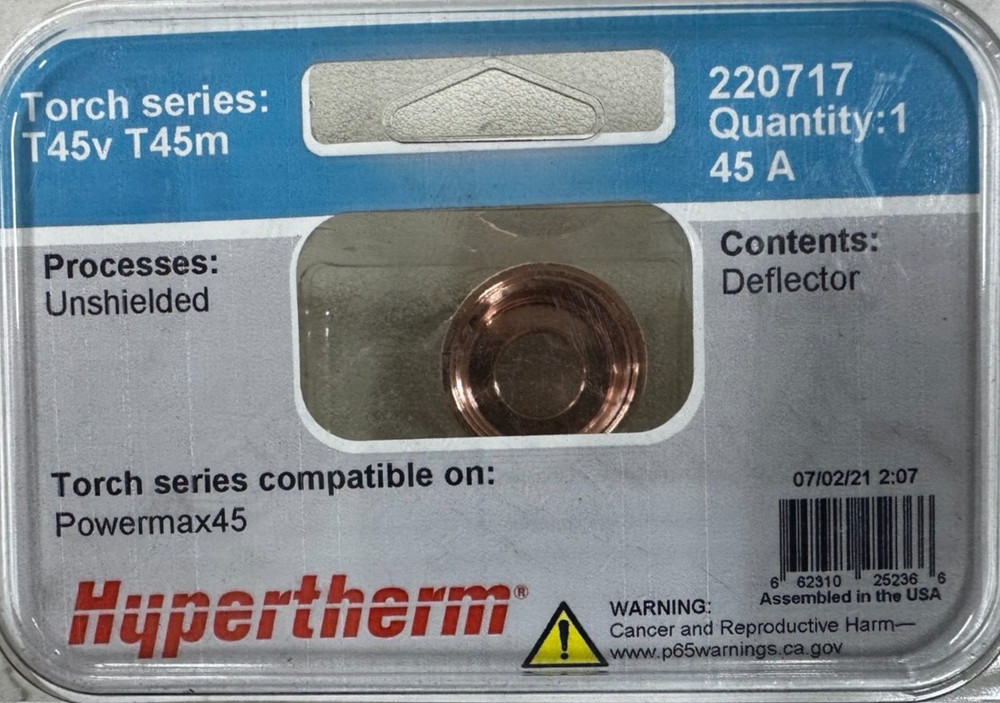 HYPERTHERM 220717 DEFLECTOR