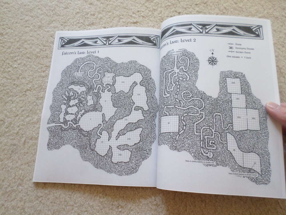 WGA2 Falconmaster Greyhawk adventure module Dungeons & Dragons AD&D