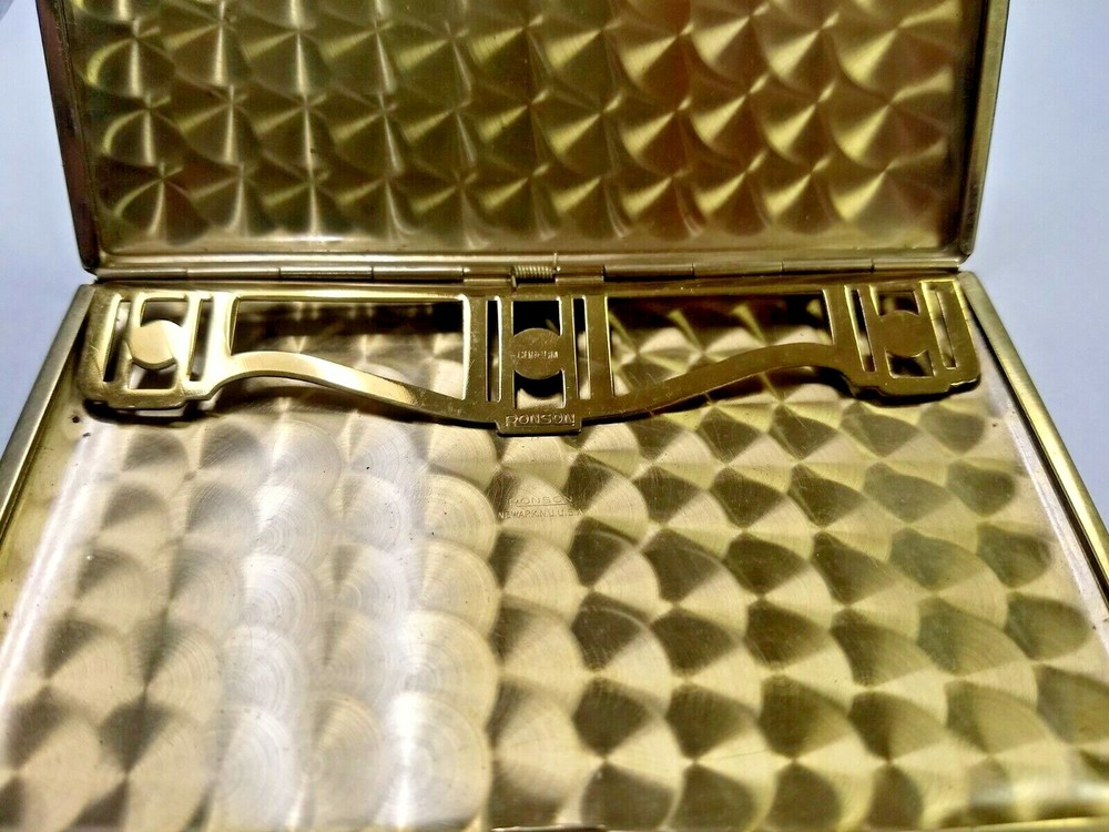 Vintage Ronson Duruem Cirgarette Case, 1942