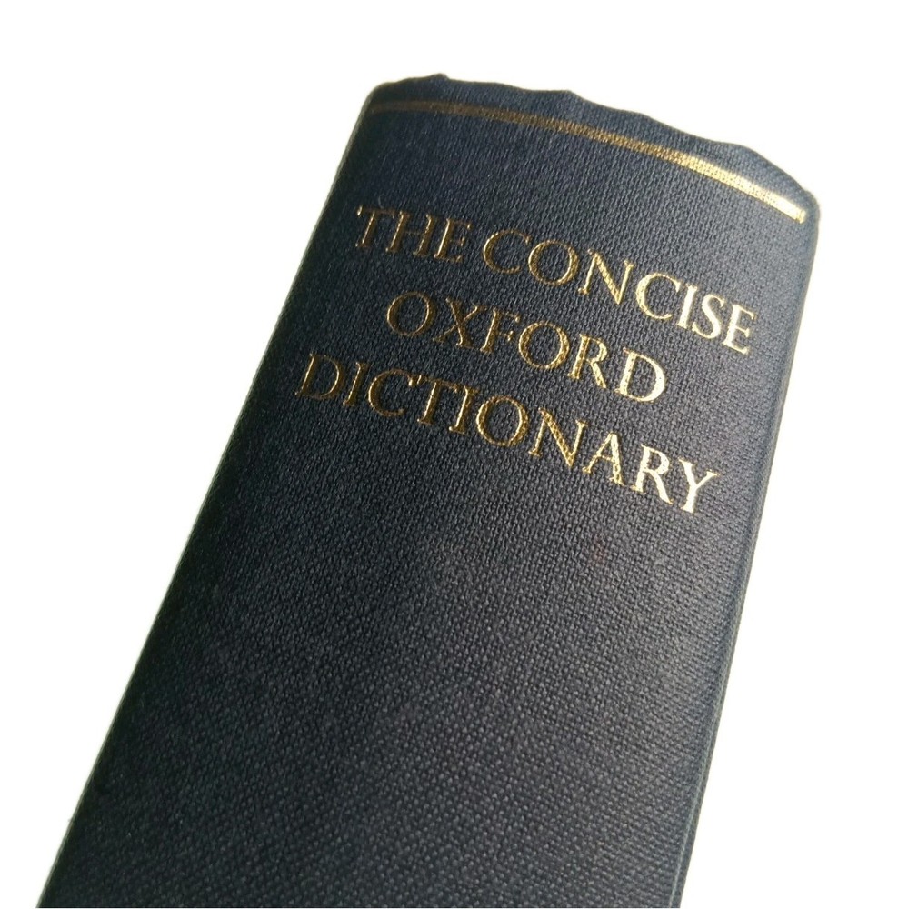 Concise Oxford Dictionary Fowler 1969 Hardback Book