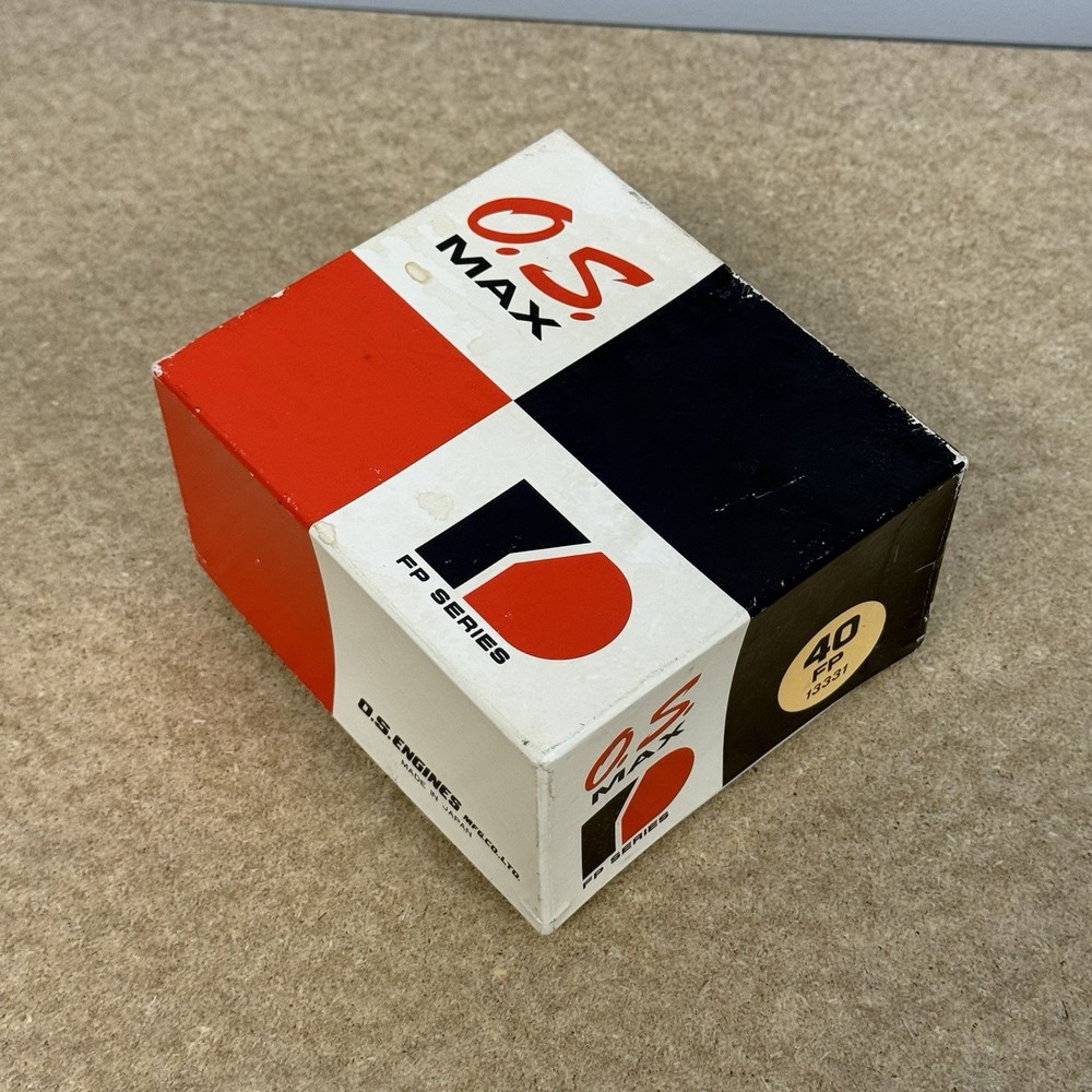 OS MAX 40 FP RC Model Airplane Engine with Muffler N.O.S.