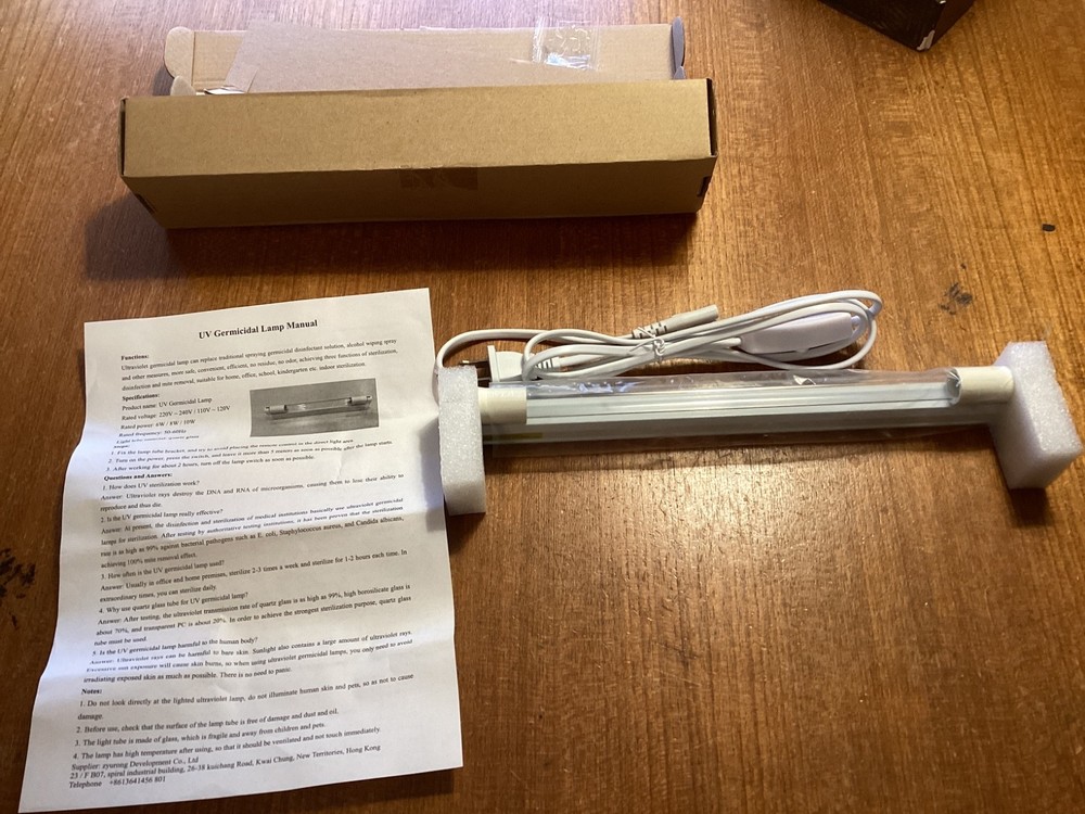 Ultraviolet Sterilization Germicidal Lamp