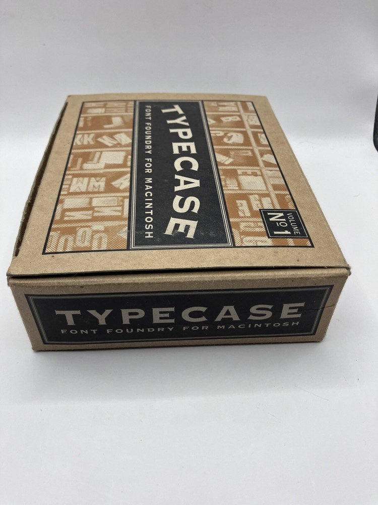 Typecase Font Foundry for Macintosh 130 Truetype & Postscript fonts install