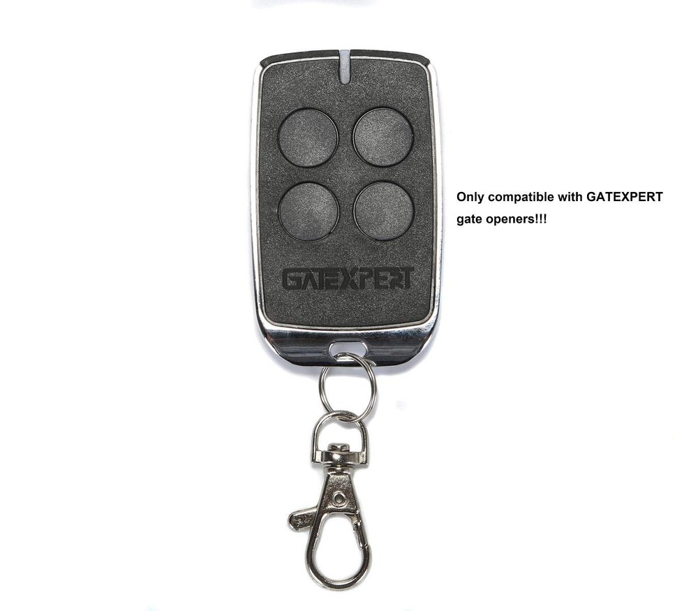 GATEXPERT Remote Control for Sliding Gate Opener 4 Buttons Switch with...