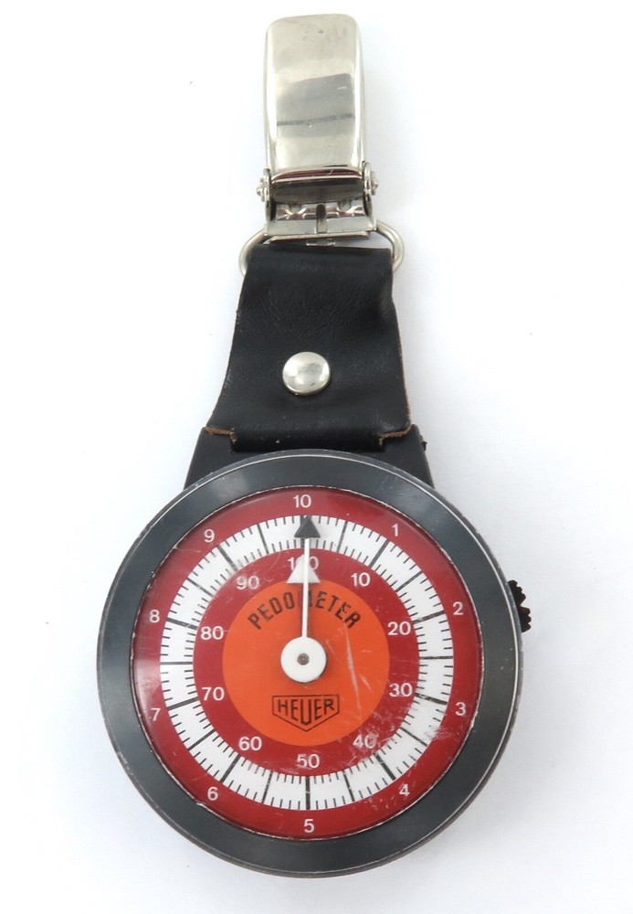 Vintage Canadian Made Heuer Pedometer Ref. 600