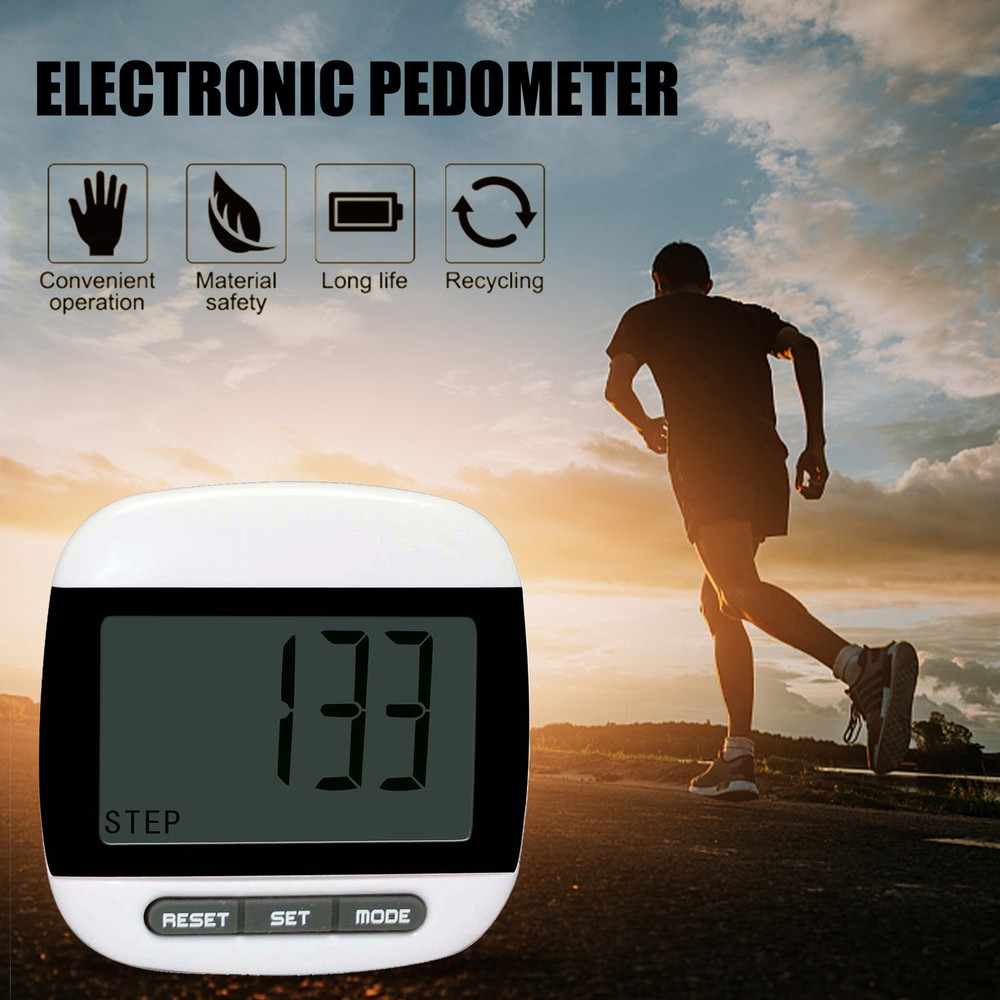 Pedometer For Elderly Step Counter For Seniors Digital Display Step Counter