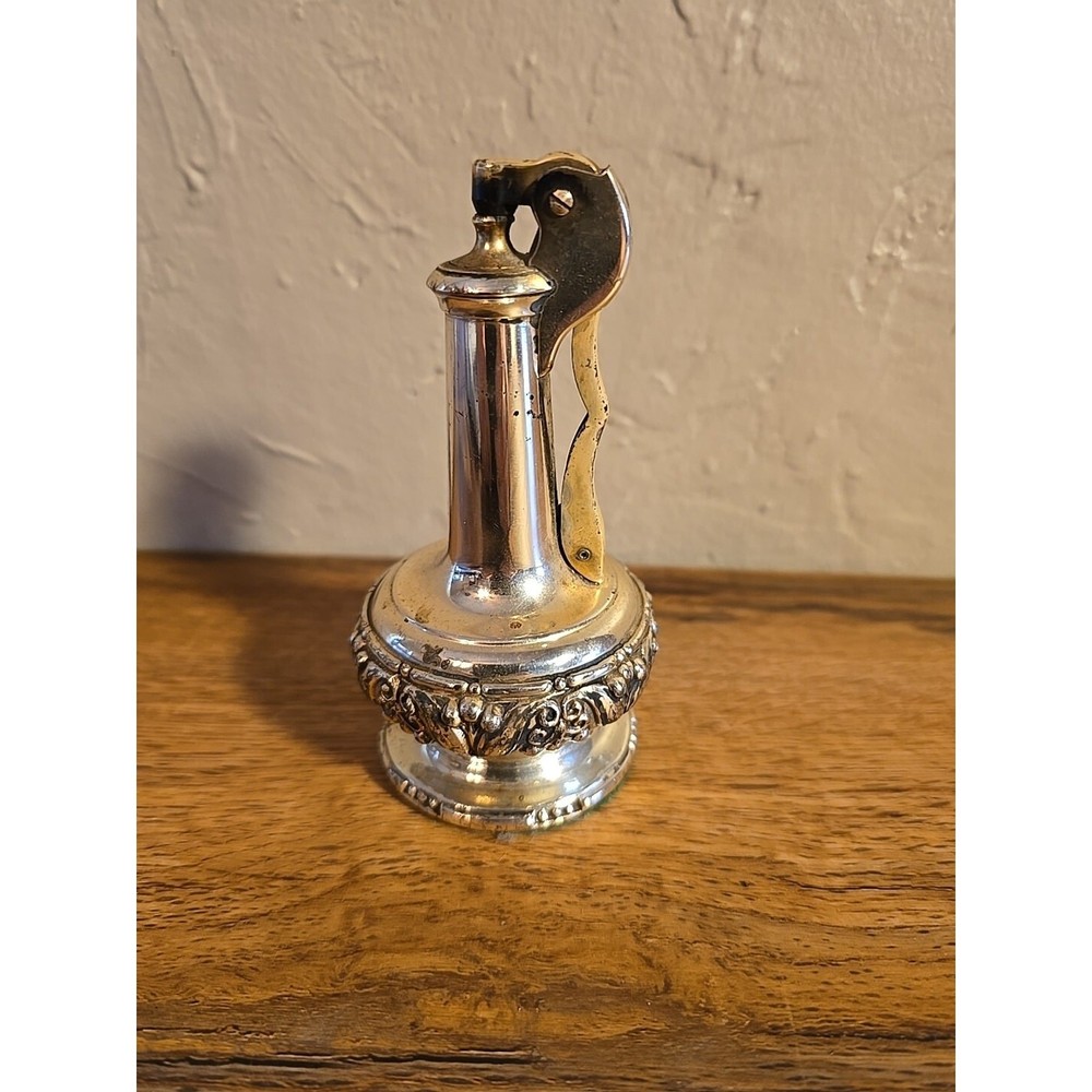 Vintage Ronson Decanter Table Lighter Ornate