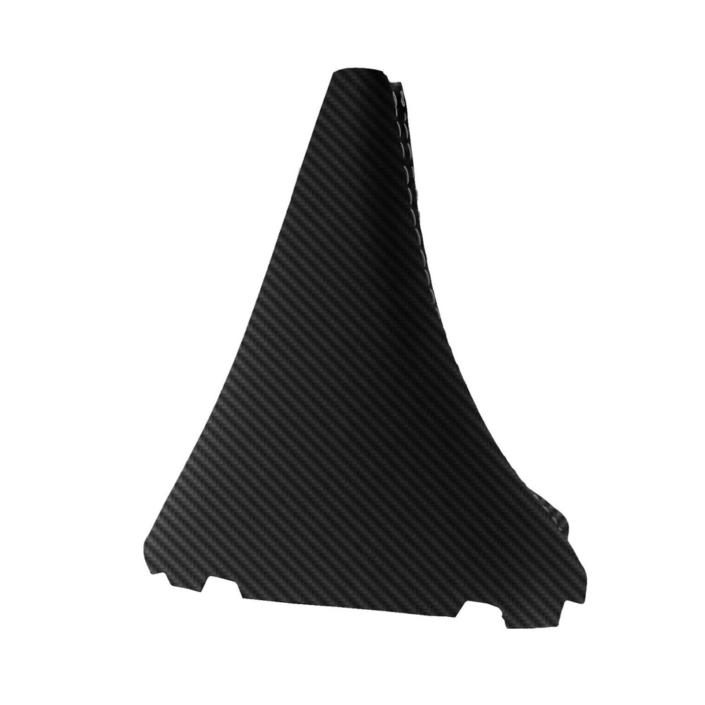 Fits 2021 Ford Bronco Carbon Automatic Shift Boot Cover Gray Stitch