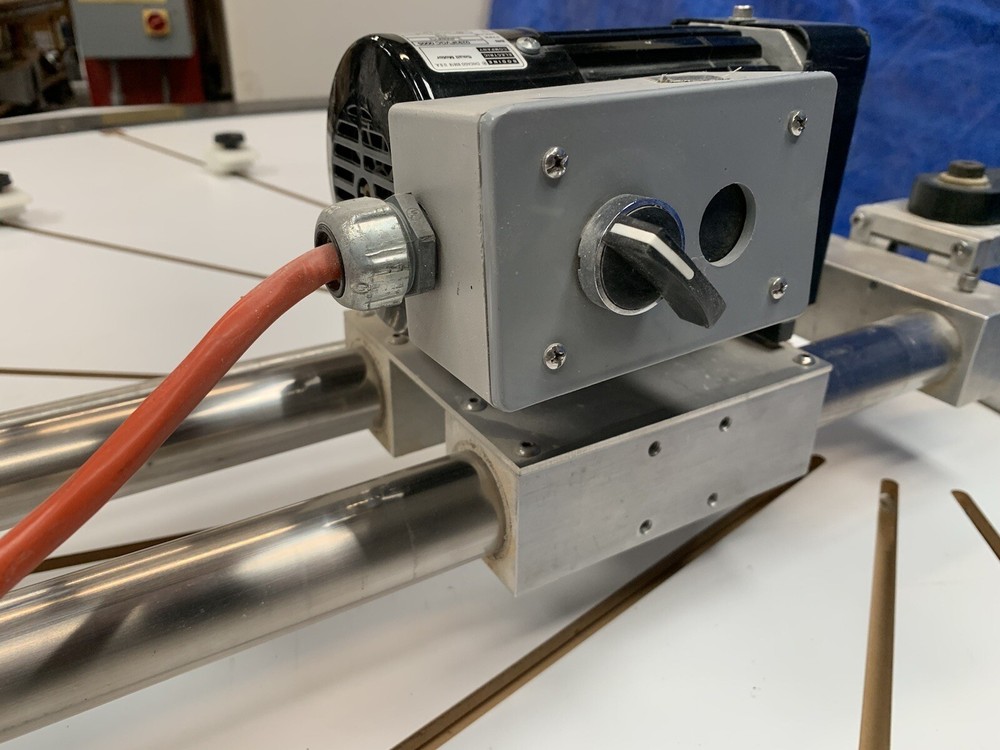 Arch Top Drilling Table AVBCO Shutters Manufacturing Motor 9-adjusting Knobs