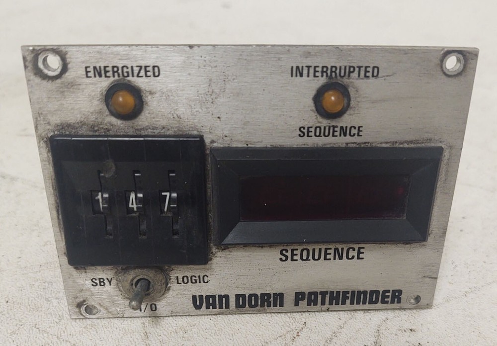 🔥 VAN DORN PATHFINDER SEQUENCE LOGIC DISPLAY MODULE