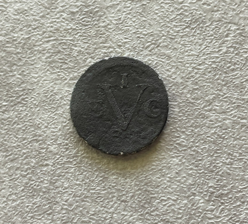 1814 Netherlands East Indies Java 1 One Doit Duit L2