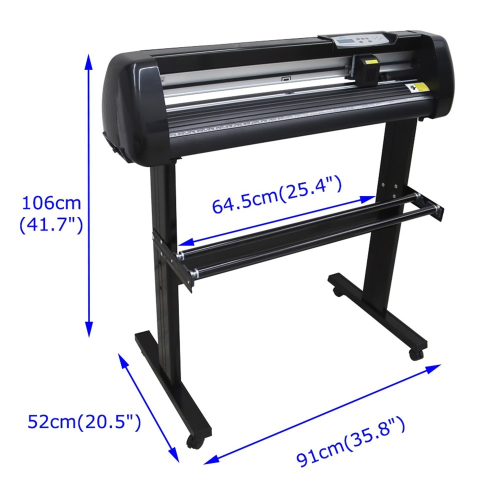 24inch 500g Cutter Plotter Vinyl Cutter Machine with Craftedge Software