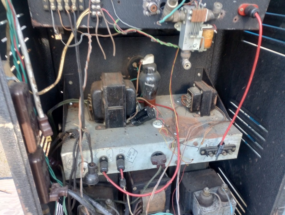 Old Link Cupeld Ham Radio Transmitter