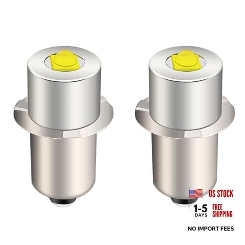 LED Flashlight Replacement Bulb, 3W DC 3-12V for 2-8 Cell C/D 3-12v