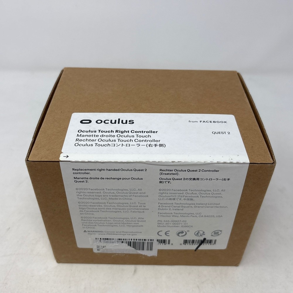 Oculus Quest 2 Right Touch Controller JD96CX - White