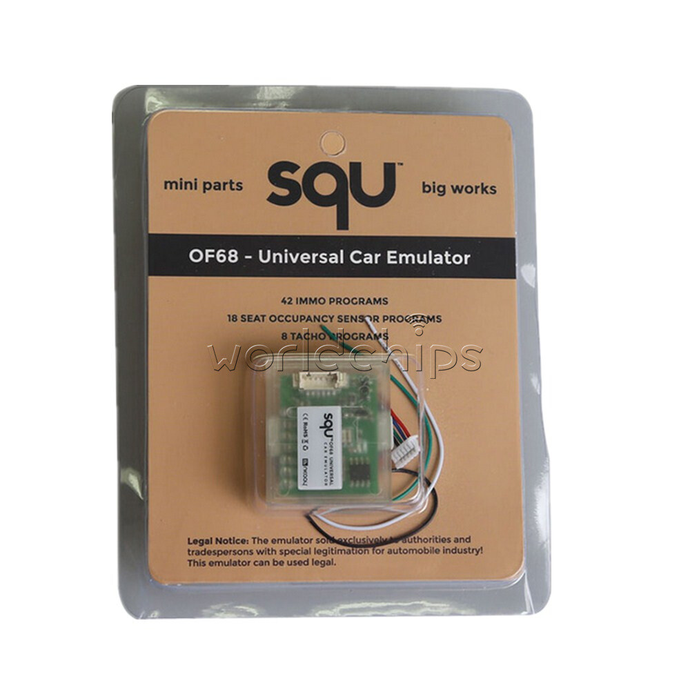 SQU OF68 Universal Car Emulator Diagnostic Supports IMMO/Seat Occupancy Sensor