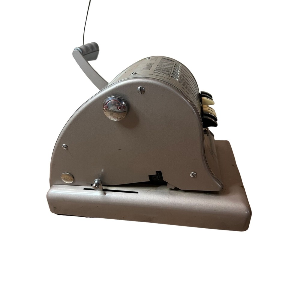 Vintage The Paymaster System Series S-600 WORKING