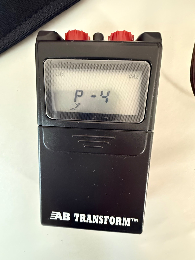 Abdominal Muscle Toner Belt EMS System - Ab Transform in box