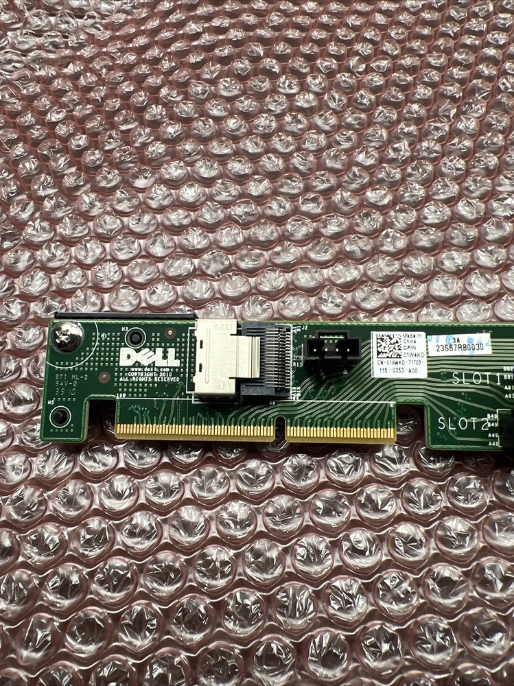 Used Dell 01W4KD Server Riser Card