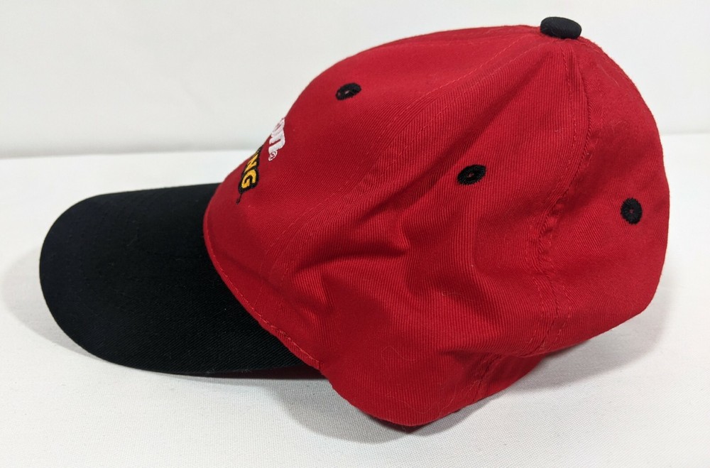 Snap On Hat Red Black Racing