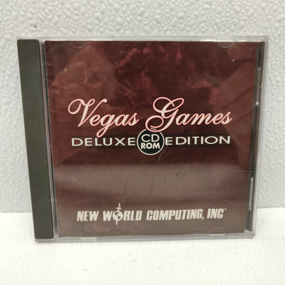 Vegas Games: Deluxe Edition (CD-ROM, 1994, New World Computing, Disc Only)